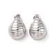 Non-Tarnish Teardrop 304 Stainless Steel Stud Earrings for Women(EJEW-L272-023P)-1