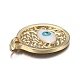 Brass Enamel Pendants(ZIRC-F120-042G)-3