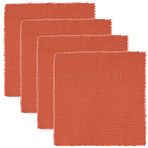 Square Cotton Table Runner, for Living Room Dining Table Cloth, Chocolate, 420x420x0.4mm(AJEW-WH20018-13A)