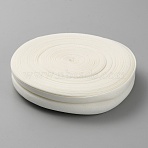 20M Cotton Polyester Ribbon, for Garment Accessories, Cornsilk, 7/8 inch(22mm), about 21.87 Yards(20m)/Roll(OCOR-WH0090-036D)