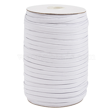 6mm White Elastic Fibre Thread & Cord