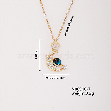 Planet Cubic Zirconia Necklaces