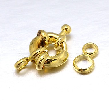 Brass Spring Ring Clasps(KK-L082D-01G)-2