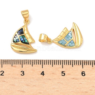 Brass Enamel Pendants(KK-H534-04G)-3