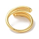 Brass Open Cuff Rings for Women(RJEW-E292-21G)-3