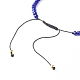Регулируемые нейлоновые нити плетеные браслеты из бисера(BJEW-JB06440-02)-5