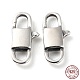 925 Thailand Sterling Silver Lobster Claw Clasps(STER-D003-16P)-1