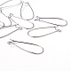 Brass Hoop Earring Wires Hook Earring Making Findings(X-EC221)-3
