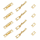 12Pcs Eco-Friendly Brass Watch Band Clasps(KK-FH0007-19)-1