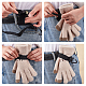 SUPERFINDINGS 6Pcs Nylon Cable Tie with Plastic Clasp Gloves Holder(AJEW-FH0001-49)-2