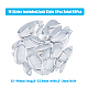 60Pcs 10 Style Teardrop & Horse Eye & Oval Iron Fishing Lures(DIY-FH0005-25)-2