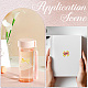 4 Sets PVC Plastic Decorative Sticker Labels(DIY-SP0005-31B)-6