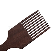 Plasitc Weaving Loom Comb, DIY Detangling Crafting Braided Tool, Coconut Brown, 16x6cm(SENE-PW0003-111C)