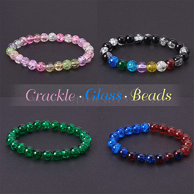 Spray Painted Crackle Glass Beads(CCG-PH0002-01-10mm)-5