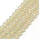 Chapelets de perles en verre peint(DGLA-Q023-10mm-DB6)-1