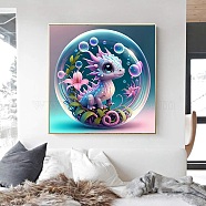 DIY Twelve Chinese Zodiac Pattern 5D Diamond Painting Kits, Dragon, 300x300mm(PW-WG84579-05)