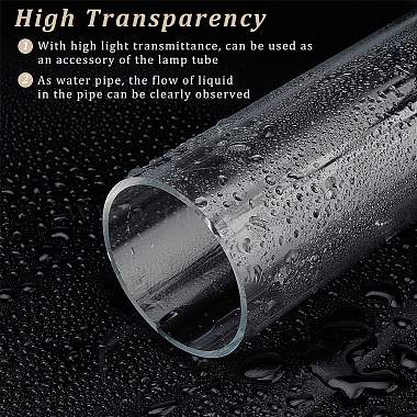 Round Transparent Acrylic Tube(AJEW-WH0324-76C)-4