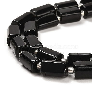 Natural Obsidian Beads Strands(G-G068-A03-01)-4