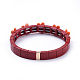 (Jewelry Parties Factory Sale)Tile Elastic Bracelets(BJEW-K004-13)-4