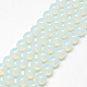 Baking Painted Glass Beads Strands(DGLA-Q023-10mm-DB1)-1