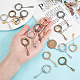 16Pcs 4 Colors Alloy Spring Gate Rings(HJEW-AB00522)-3