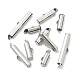 100Pcs 5 Styles Iron Slide On End Clasp Tubes(IFIN-YW0003-11)-3