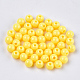 Opaque Plastic Beads(KY-T005-6mm-605)-1