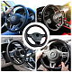 SUPERFINDINGS Genuine Leather Steering Wheel Cover(AJEW-FH0001-95)-7