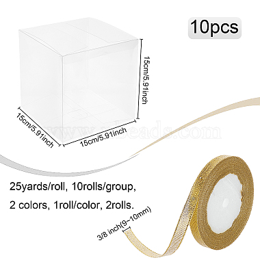 BENECREAT Foldable Transparent PVC Boxes(CON-BC0001-93)-2