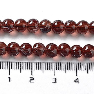Chapelets de perles en verre transparent drawbench(GLAD-Q012-6mm-21)-4