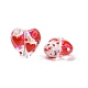Valentine's Day Handmade Glass Enamel Beads Strands(LAMP-K037-09H)-2
