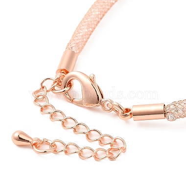 браслеты-цепочки из латуни для женщин(DIY-B066-02G-04)-3