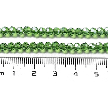 plaquent verre transparent perles brins(EGLA-A035-T4mm-A11)-4