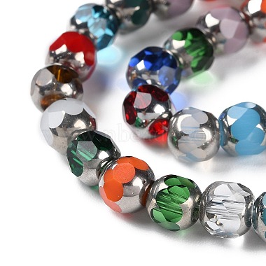 Electroplate Glass Beads Strands(X-GLAA-K061-03)-3