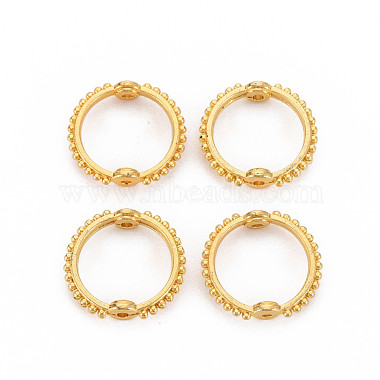 Golden Ring Alloy Beads
