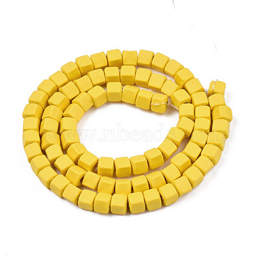 Handmade Polymer Clay Beads Strands(CLAY-S092-78M)-2