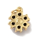 Rack Plating Brass Micro Pave Cubic Zirconia Charms(KK-A160-22D-G)-4