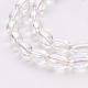 Chapelets de perles en verre transparent électrolytique(X-EGLA-T020-11-A02)-3