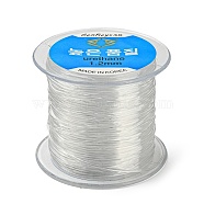 Korean Elastic Crystal Thread, Clear, 1.2mm, about 65.61 yards(60m)/roll(EW-N004-1.2mm-01)