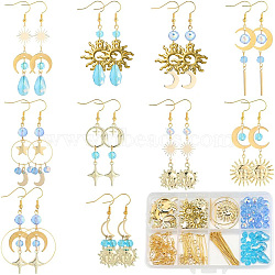 DIY Earring Making Kit, Mixed Color(DIY-SC0029-04)