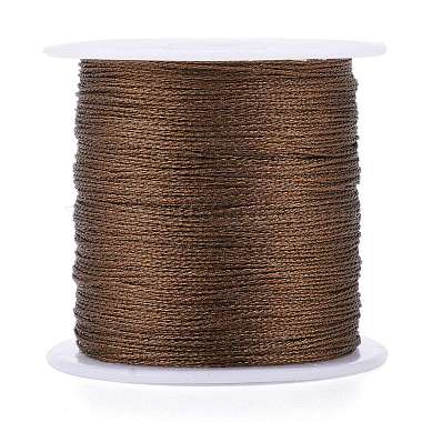 0.4mm Coconut Brown Polyester Thread & Cord