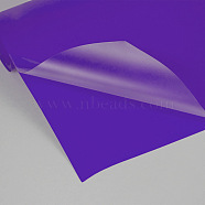 3D Polyurethane Heat Transfer Vinyl Sheets, Foaming HTV Press Film, Iron on Vinyl for T-Shirt Clothes Bag, Fuchsia, 250x305mm(DIAM-PW0007-26)