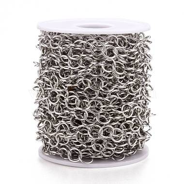 304 Stainless Steel Rolo Chains(CHS-F011-08F-P)-3