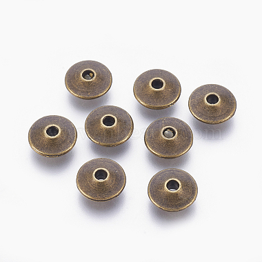 11mm Bicone Alloy Beads