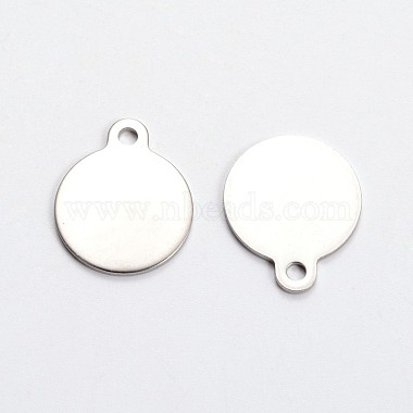 Stainless Steel Stamping Blank Tag Pendants(STAS-L166-01)-2