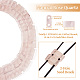 Natural Rose Quartz Multi Strand Links(G-TAC0005-04B)-17