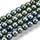 Non-magnetic Synthetic Hematite Beads Strands(G-S096-4mm-1)-1