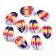Printed Natural Cowrie Shell Beads(SHEL-S266-20B)-1