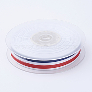 Grosgrain Polyester Ribbons for Gift Packings, Colorful, 5/8 inch(16mm)(SRIB-P010-16mm-01)