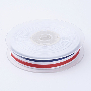 Grosgrain Polyester Ribbons for Gift Packings, Colorful, 5/8 inch(16mm)